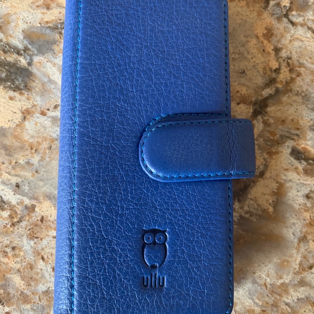 Ullu wallet case for iPhone 7 - blue steel